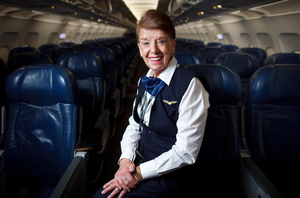 Bette Nash, world's longest-serving flight attendant