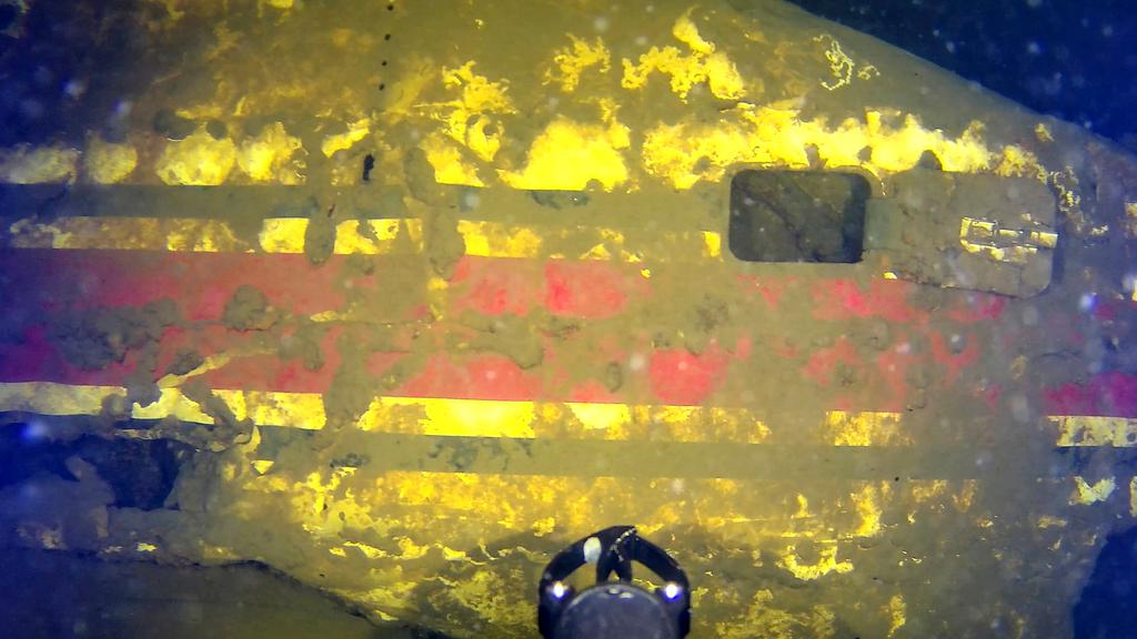 Remains of what experts believe to be is a 10-seat Jet Commander aircraft