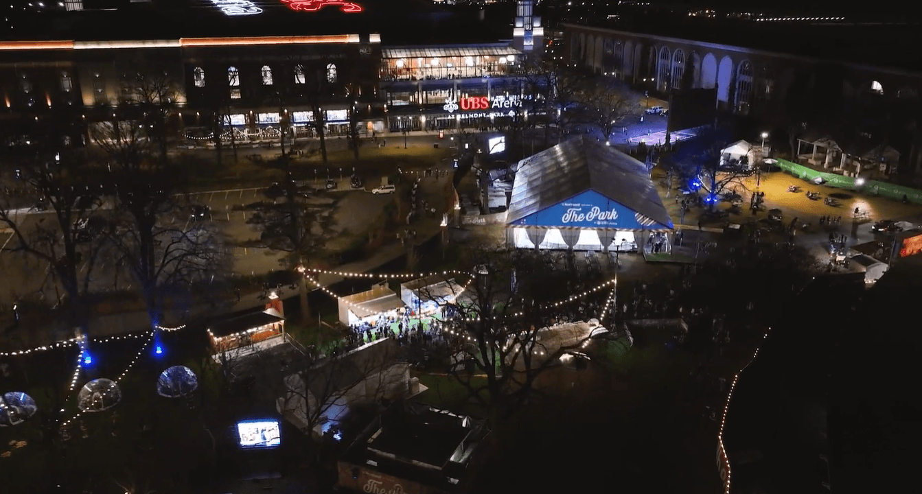 Great American Family Christmas Festival at The Northwell Park at UBS Arena, New York, officially opens its doors daily beginning November 20- January 5. 