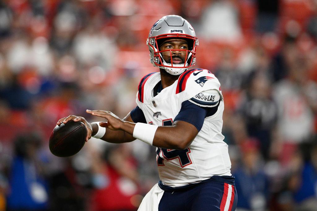 New England Patriots quarterback Jacoby Brissett