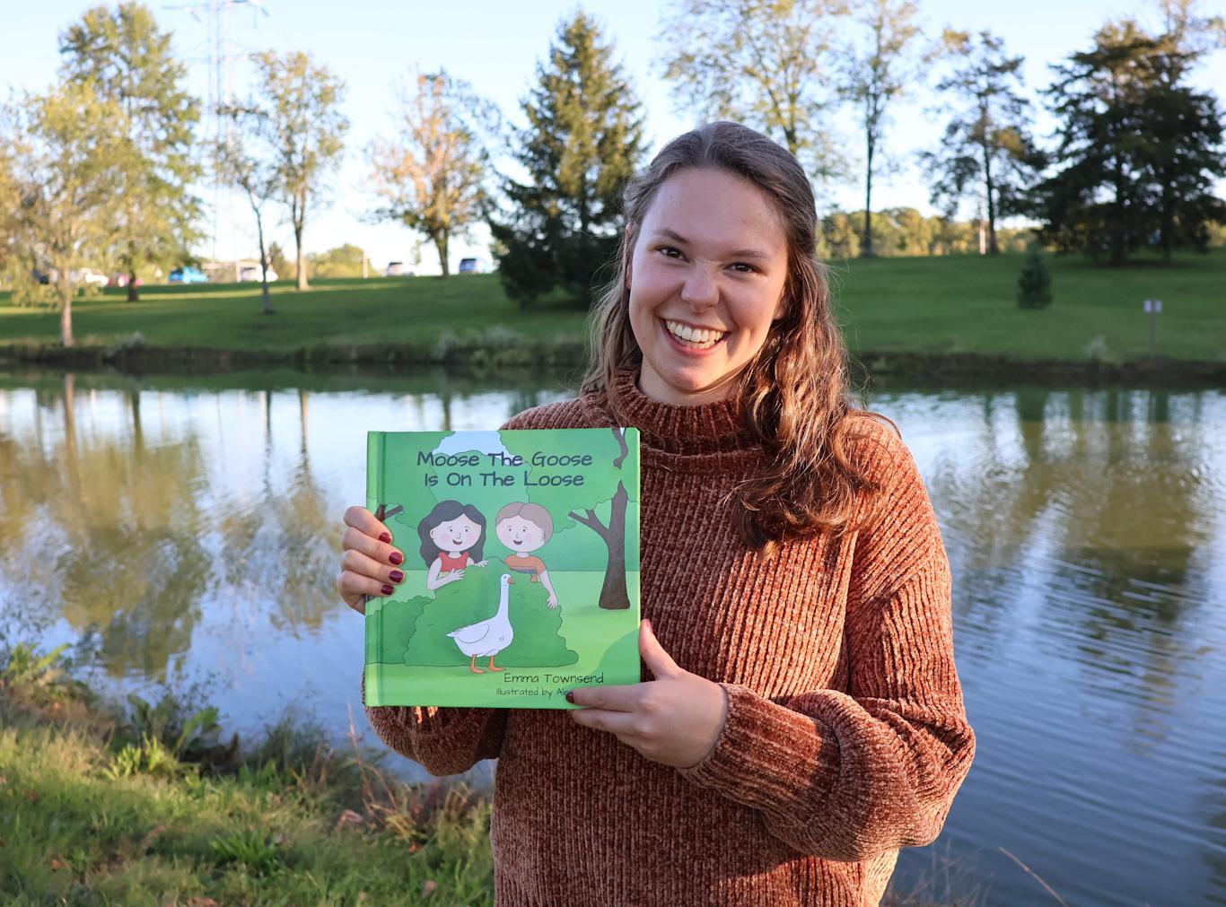 “I wanted my little readers to look at the page, smile and enjoy the story while looking for the goose!” 