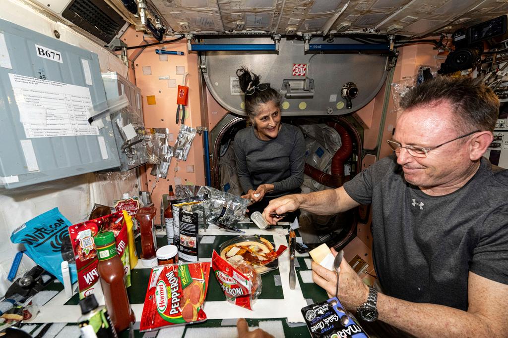 food in space