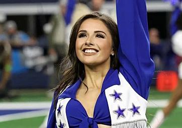 Reece Weaver Performing Alongside the Dallas Cowboys Cheerleaders