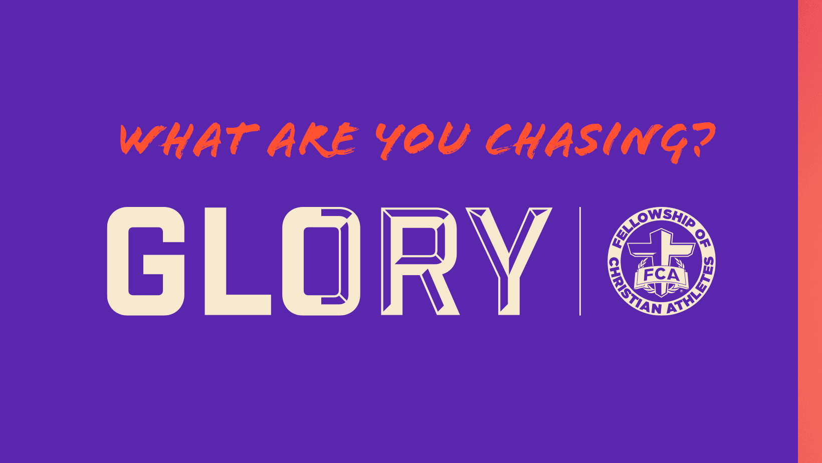 "Incorporating “Glory” into the lives of coaches and athletes can help them..."
