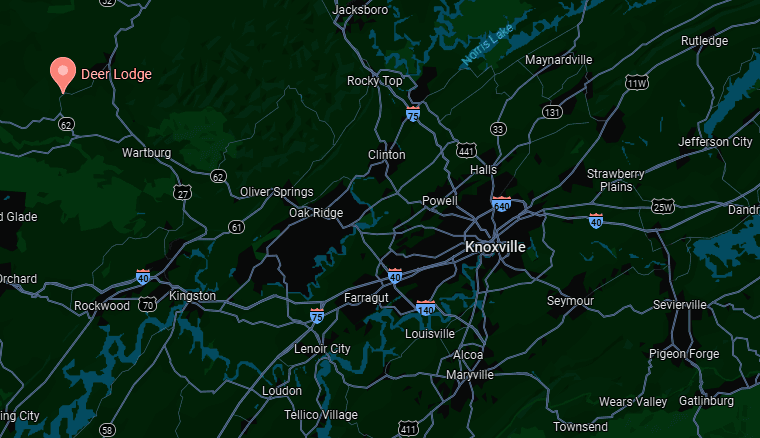 Deer Lodge area, Morgan County, Tenn.