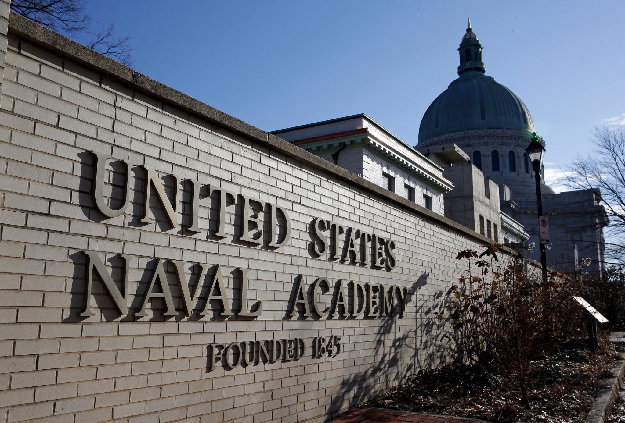 Outside of the U.S. Naval Academy