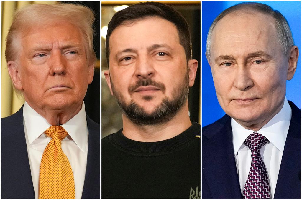 Trump Zelenskyy Putin 