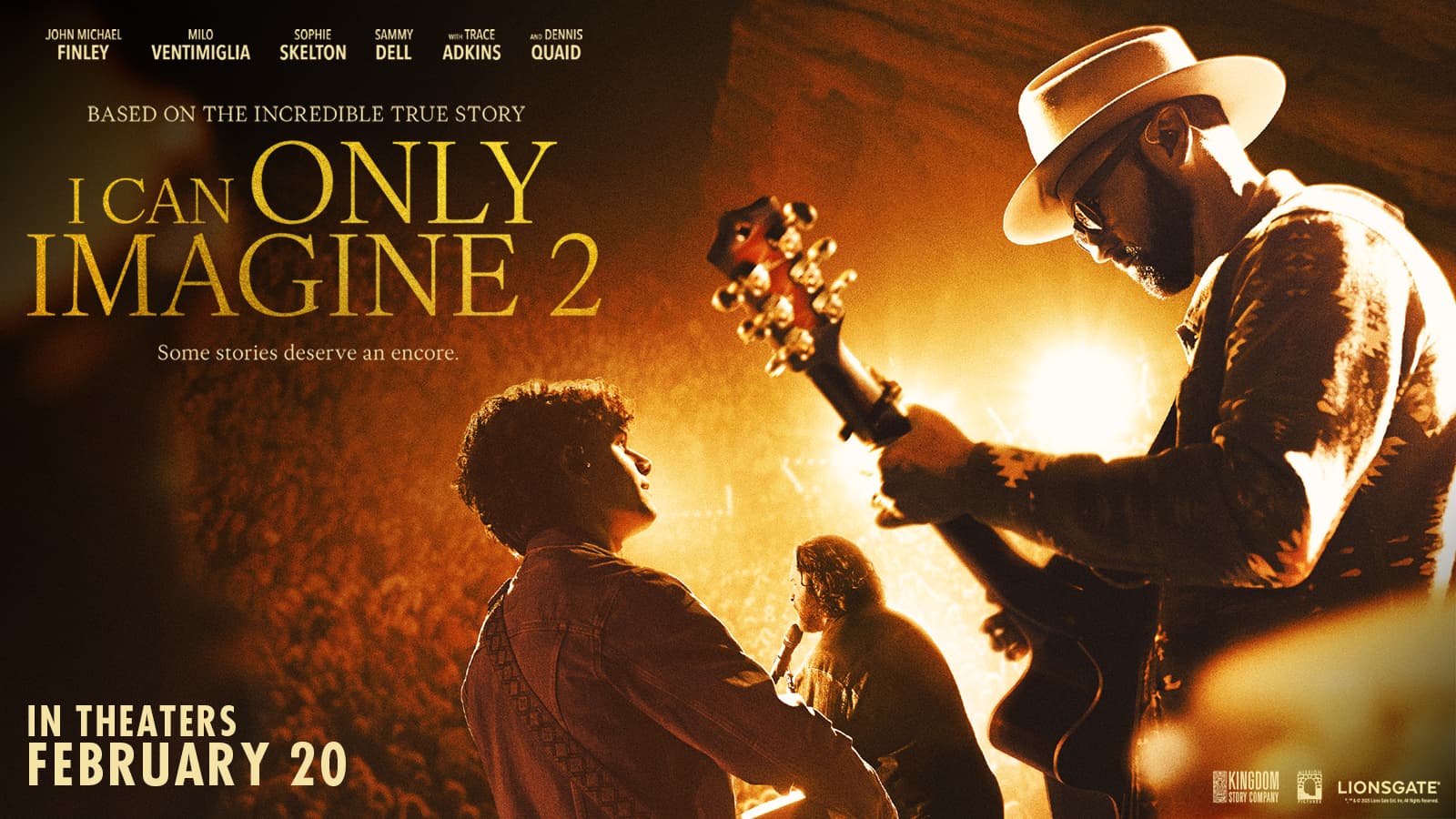 I Can Only Imagine 2 in theaters February 20