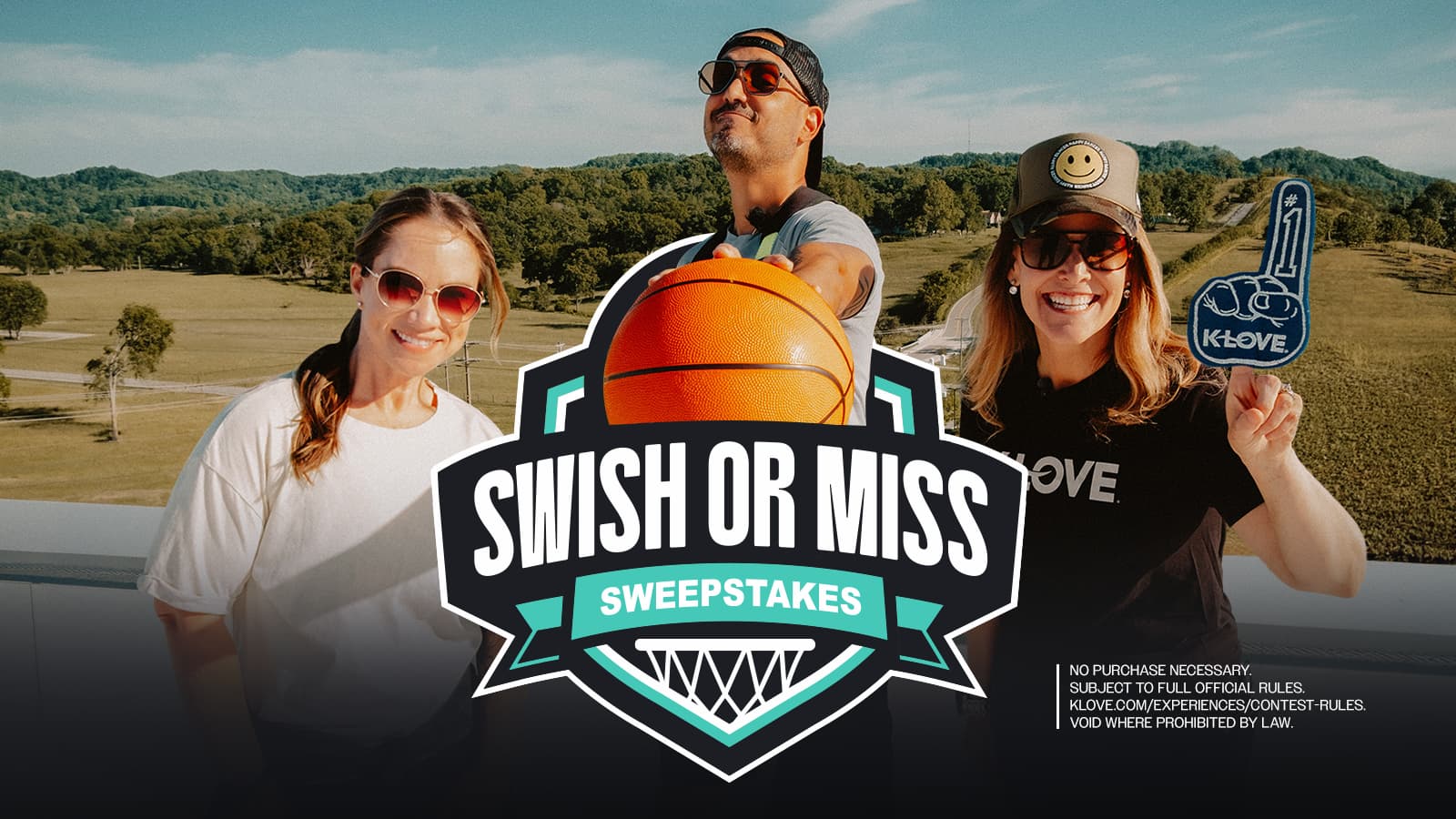 Enter for a chance to win K-LOVE's Swish or Miss Sweepstakes