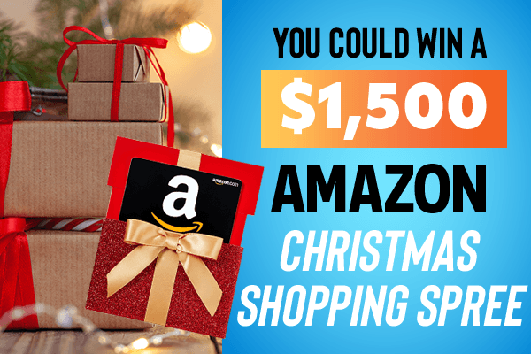 You Could Win A $1,500 Amazon Christmas Shopping Spree