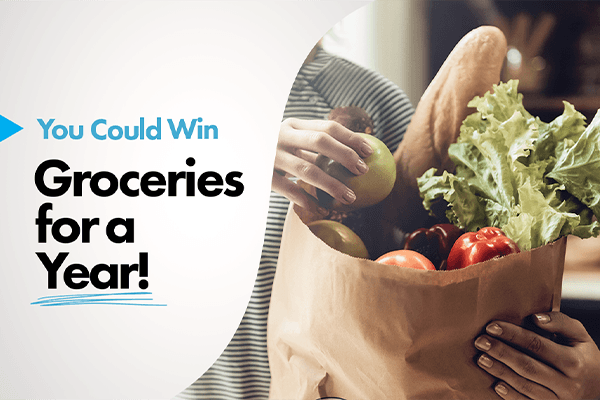 You Could Win Groceries for a Year!