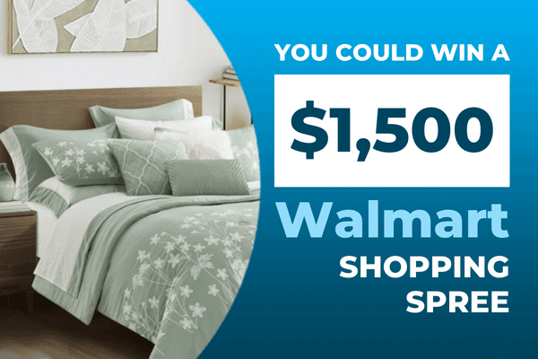 You Could Win a $1,500 Walmart Shopping Spree