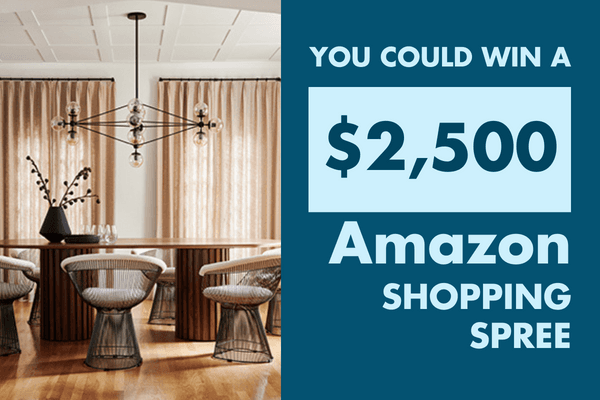 You Could Win a $2,500 Amazon Shopping Spree