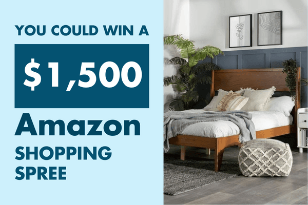 You Could Win a $1,500 Amazon Shopping Spree