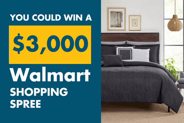 You Could Win a $3,000 Walmart Shopping Spree