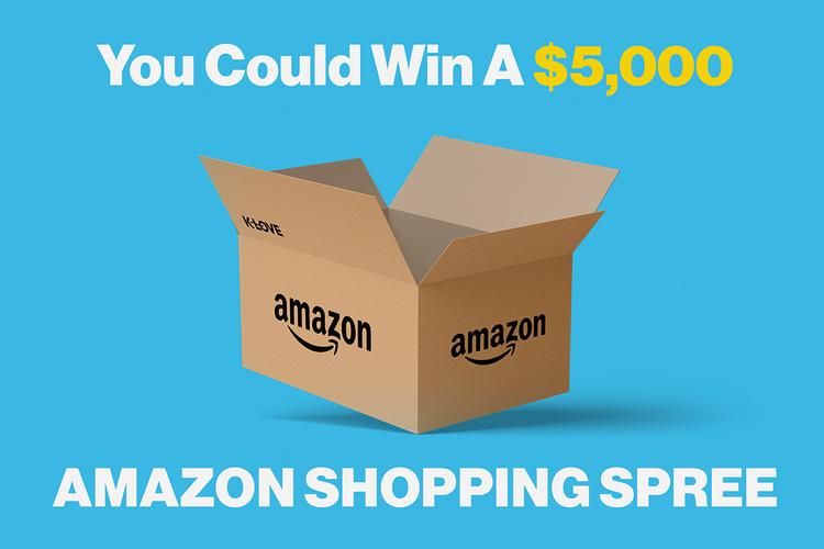 You Could Win a $5,000 Amazon Shopping Spree