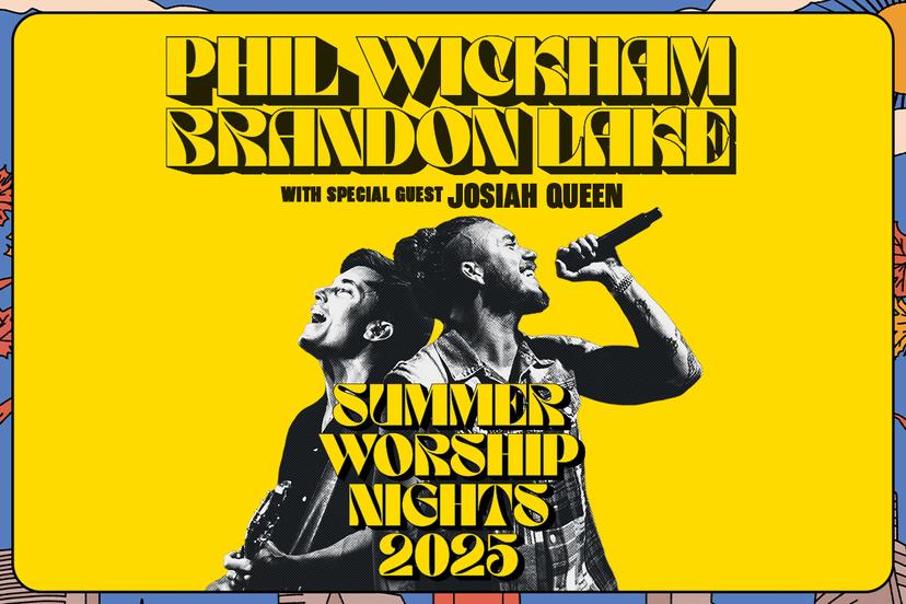 Summer Worship Nights Tour 2025 with Phil Wickham Brandon Lake and Josiah Queen