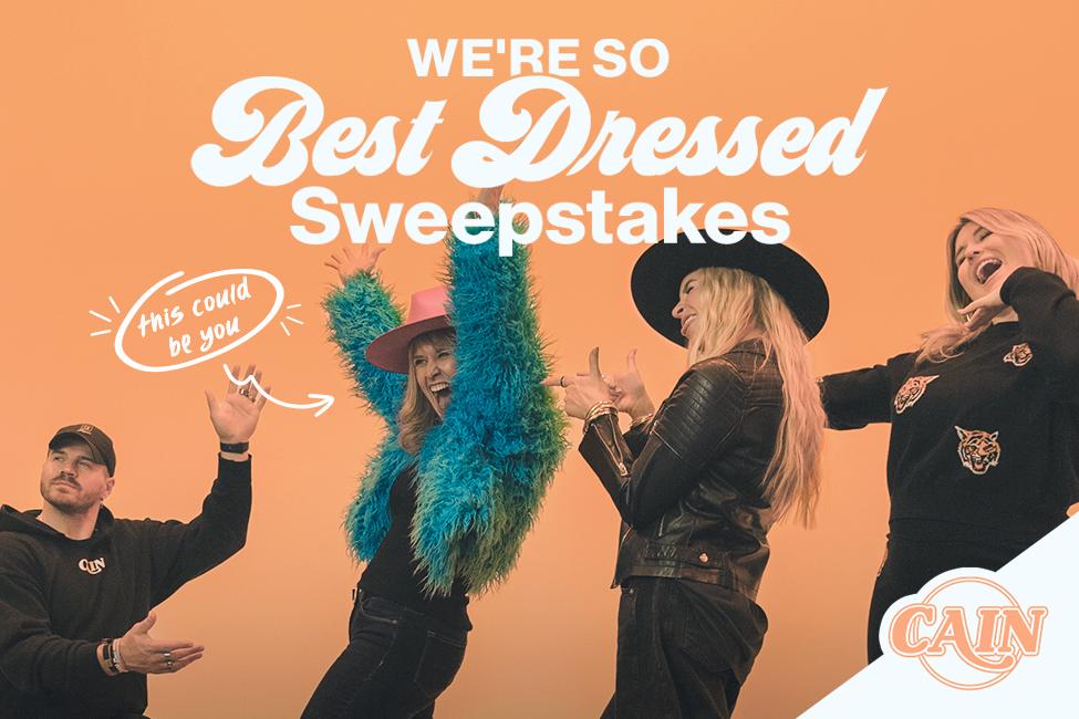 We're So Best Dressed Sweepstakes with CAIN