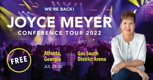 Joyce Meyer Conference Tour 2022