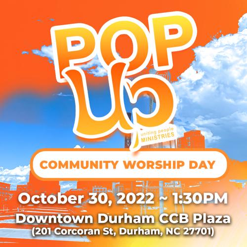 Uniting People ~ POP UP Community Worship Day