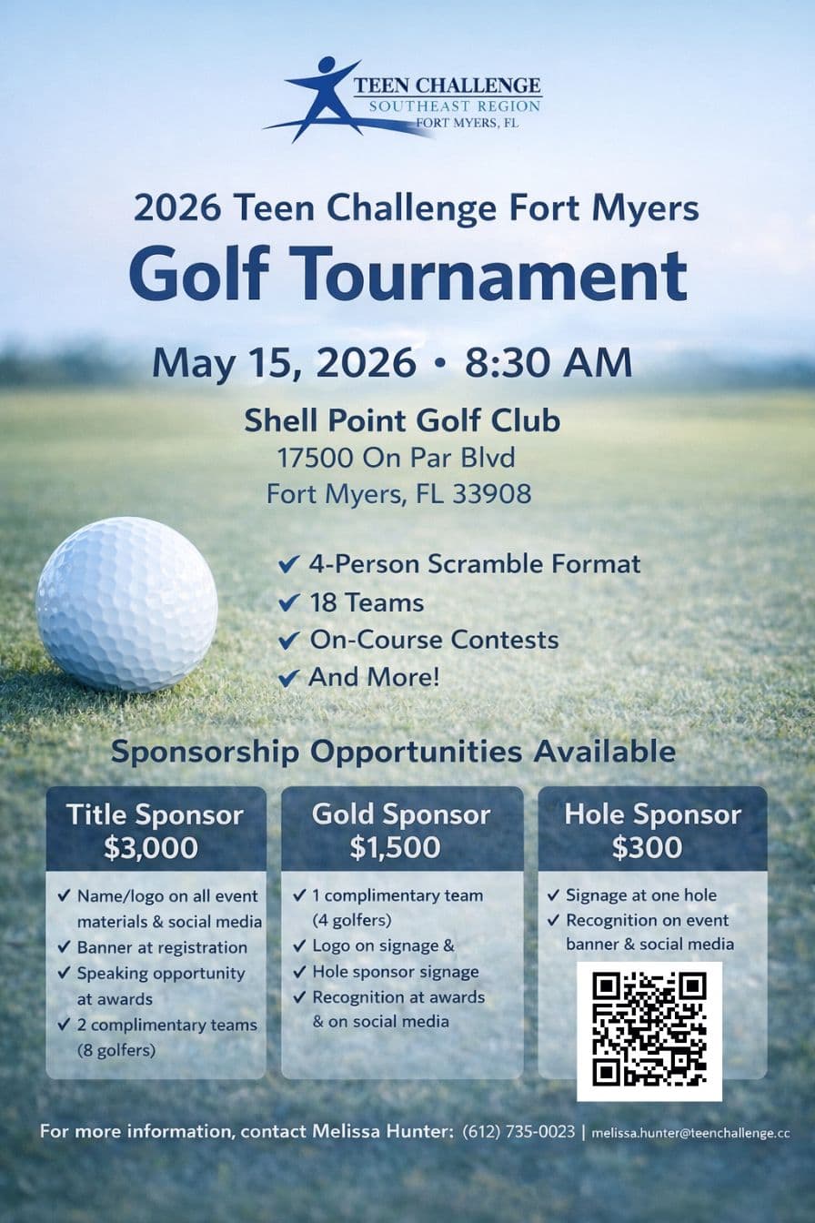 2026 Fort Myers Teen Challenge Golf Tournament 
