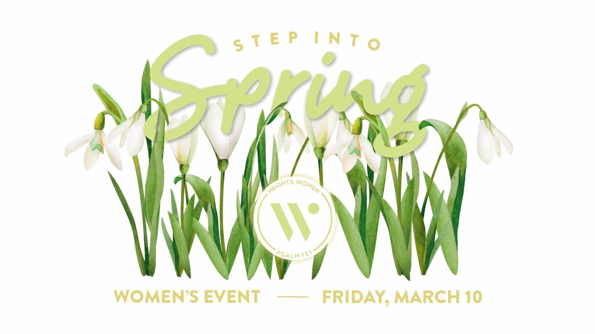 Step into Spring | Heights Women's Event