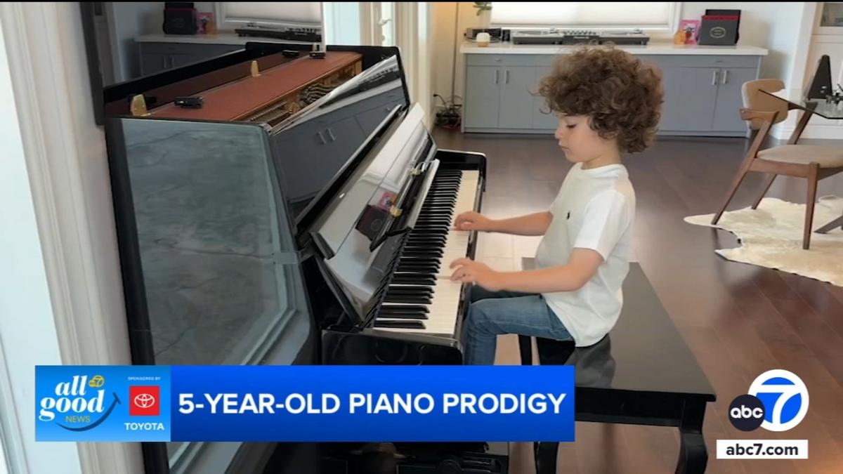 Alec at piano