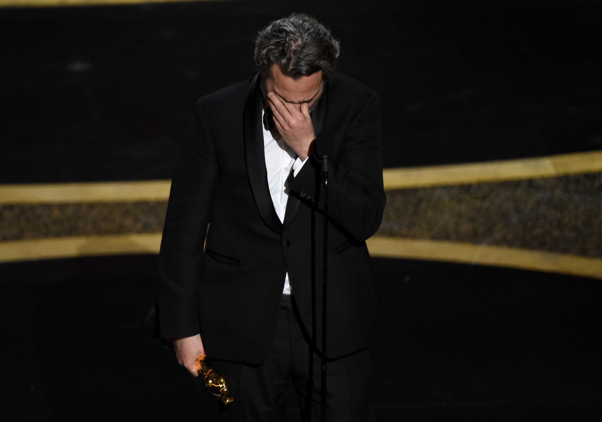 Joaquin Phoenix wins best actor Oscar for 'Joker'