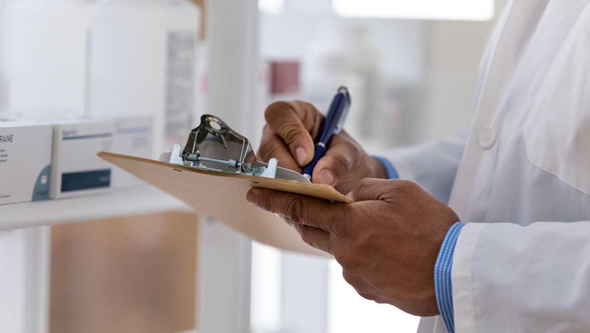 doctor with chart