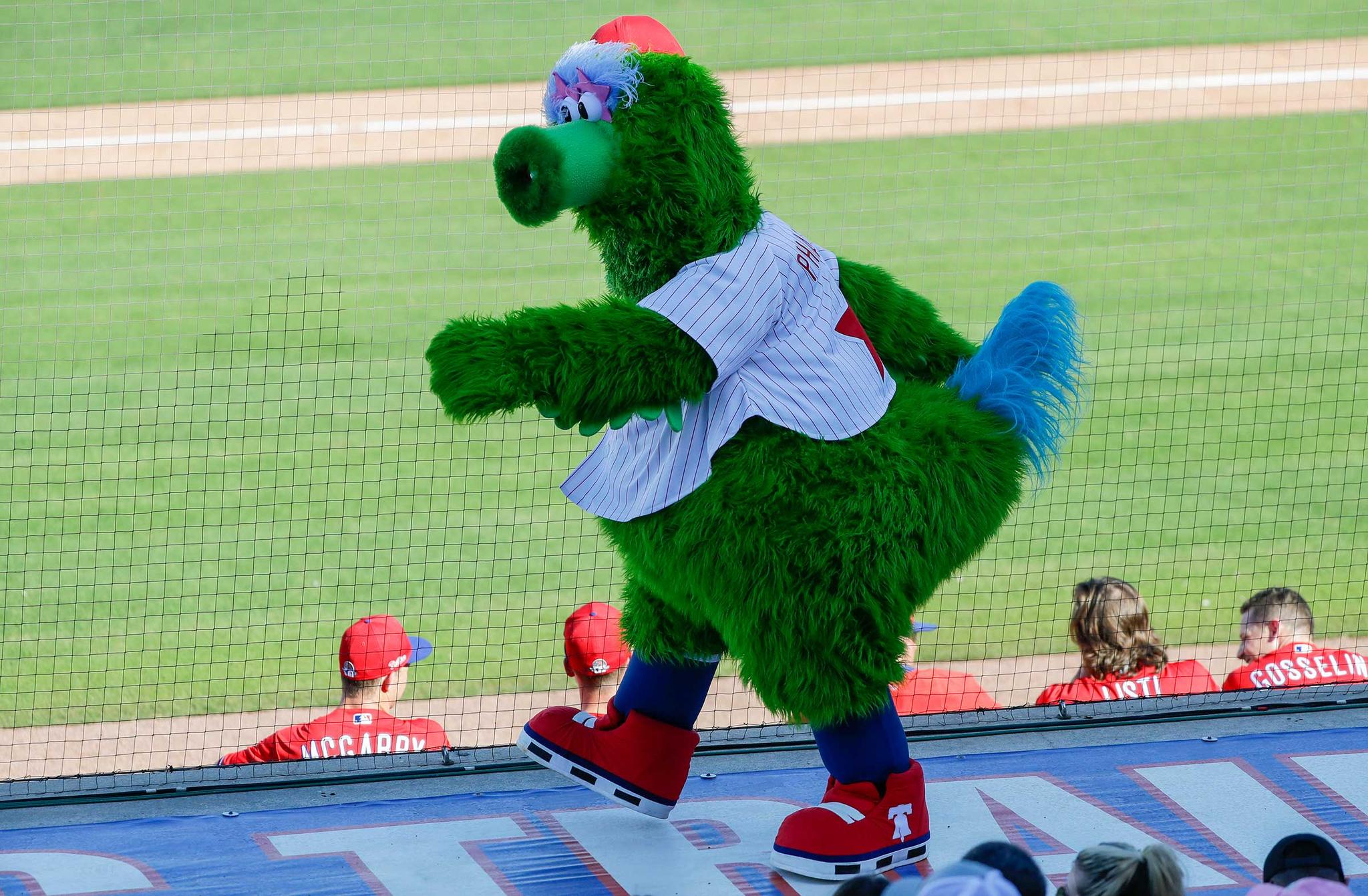 The Phillie Phanatic mascot
