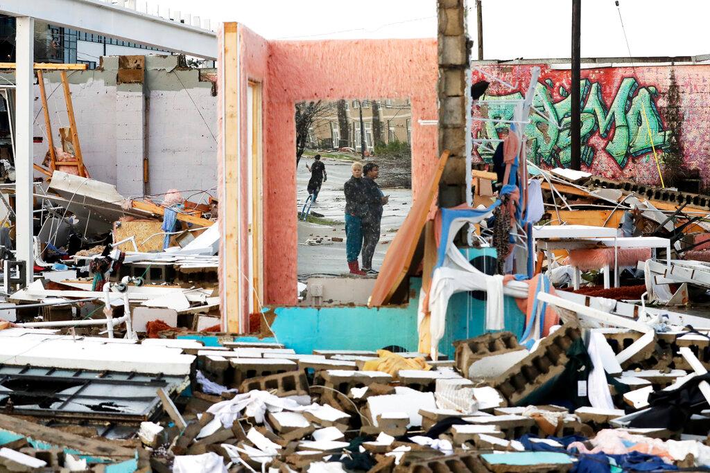 Downtown Nashville Damage 