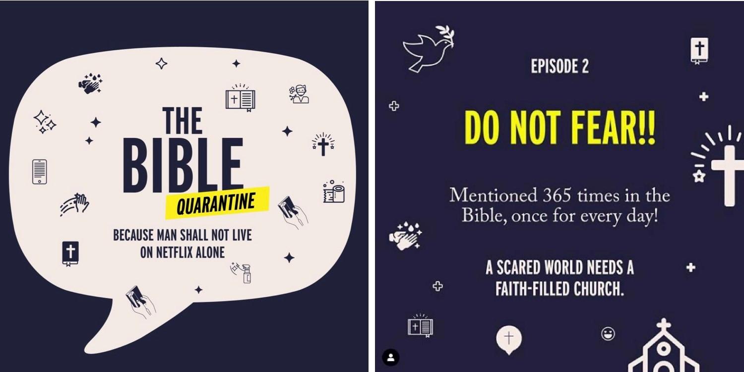 Bible Quarantine graphic