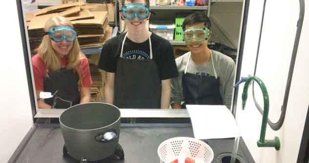 Connor Hart (center)