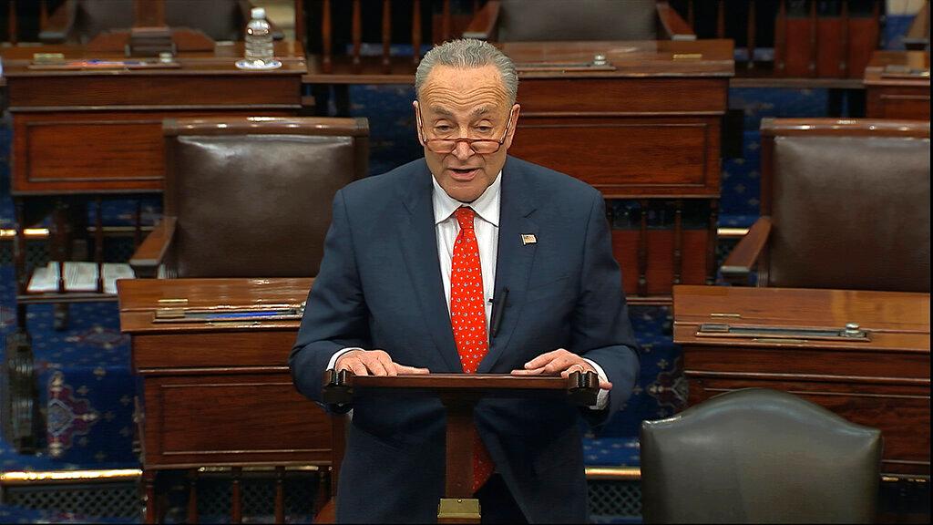 Senate Minority Leader Chuck Schumer, D-N.Y.