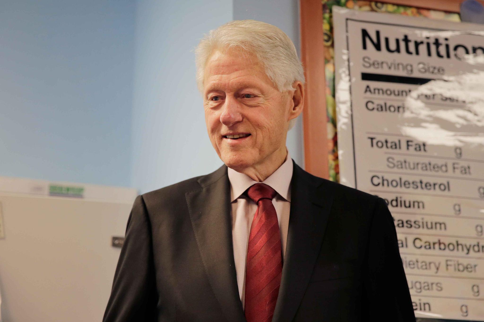 Former U.S. President Bill Clinton