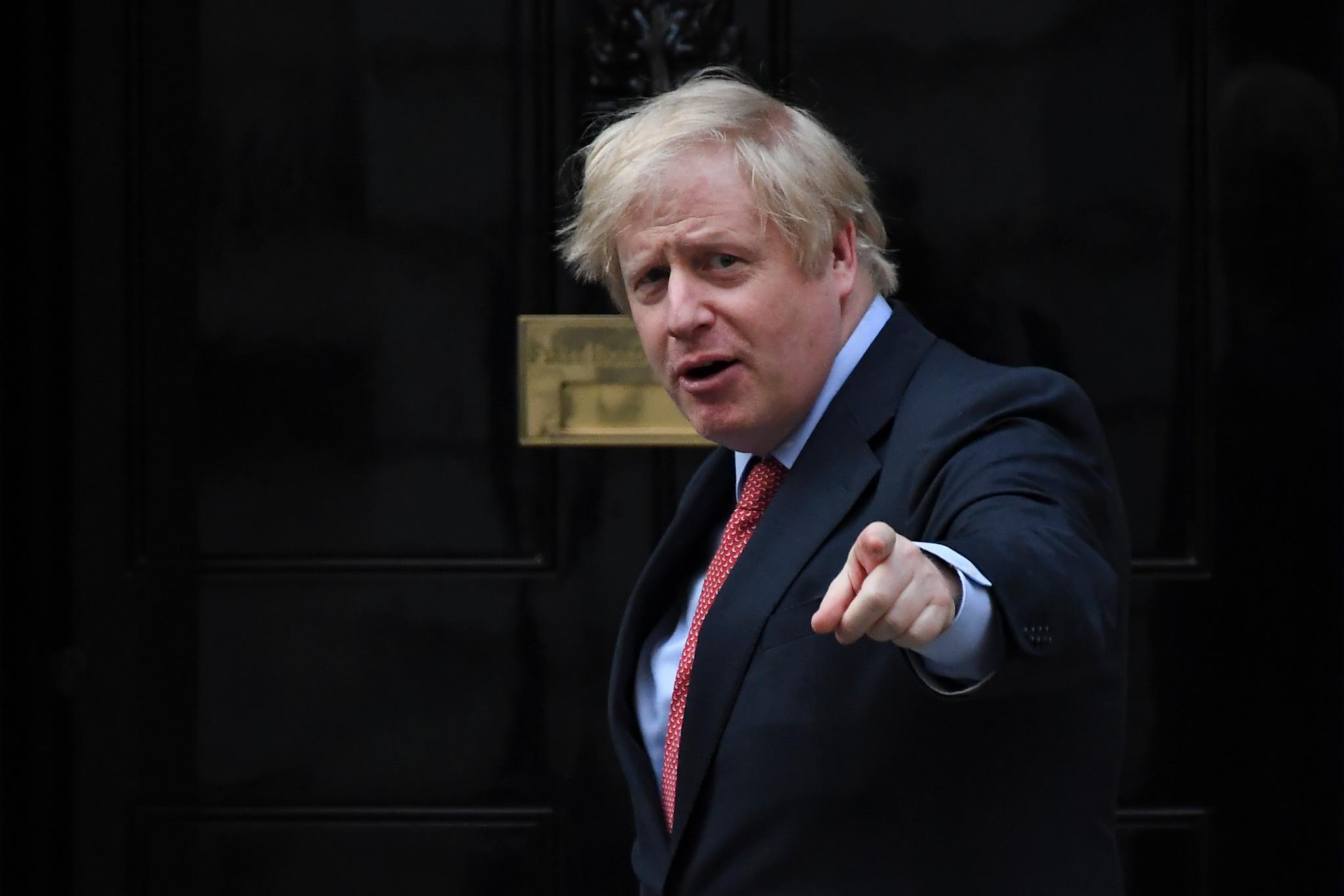 UK PM Boris Johnson 