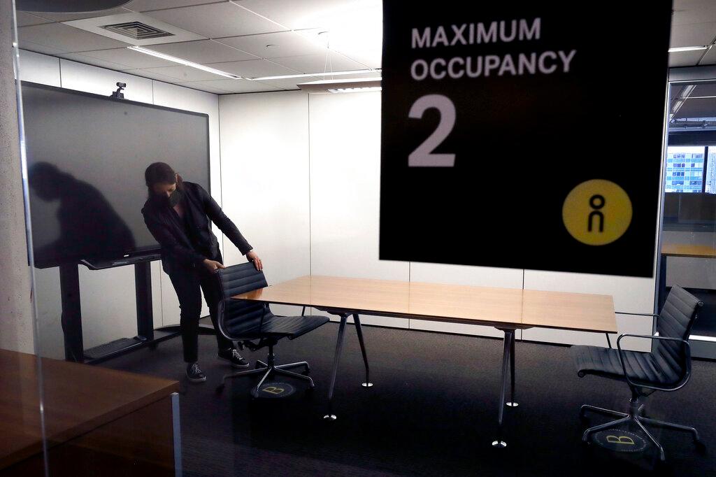Conference Room has 2 person occupancy 