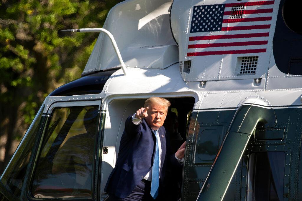 President Trump Marine 1