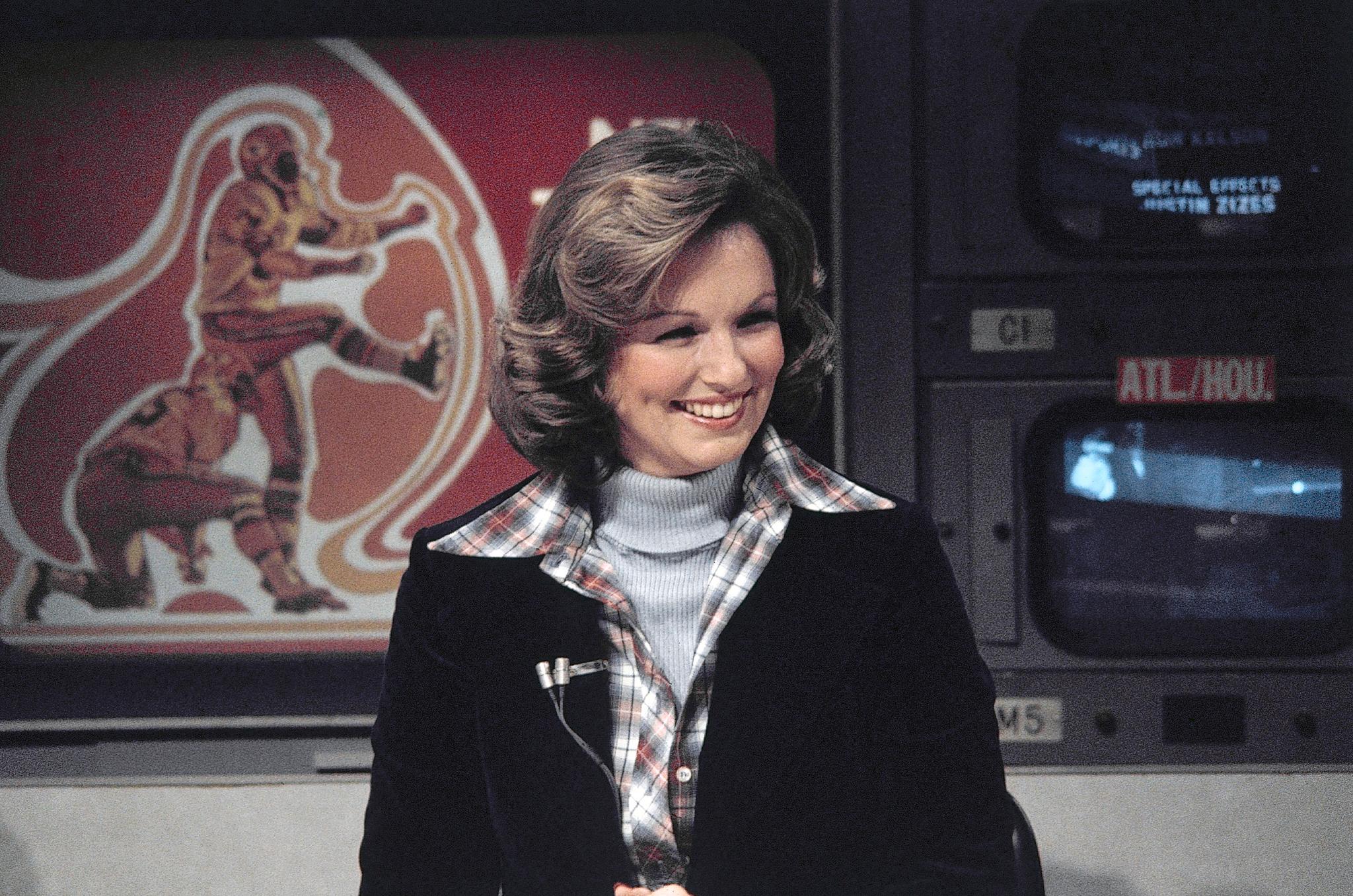 Phyllis George on NFL Today