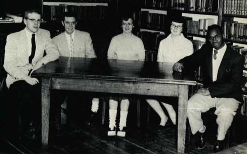 1957: James Parker, Sr. Sophomore Class Chaplain