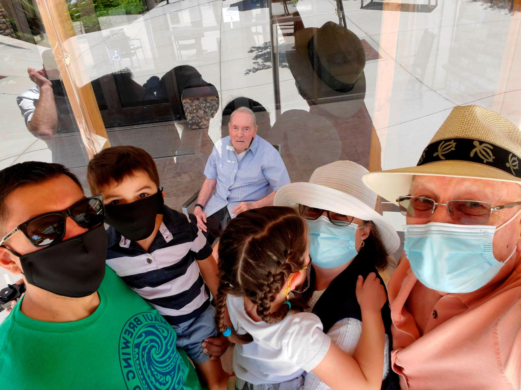 Family visit during COVID-19