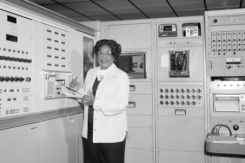 Mary W. Jackson at NASA's Langley Research Center in Hampton, Va.