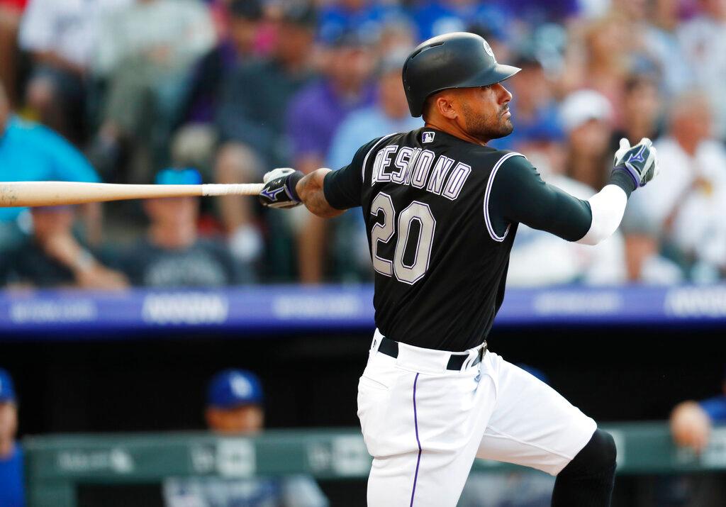 Colorado Rockies' Ian Desmond 