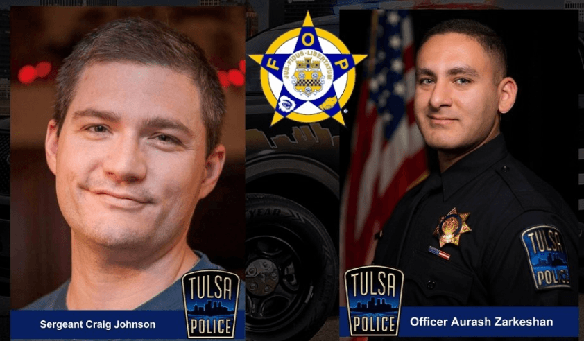Tulsa officers who were shot