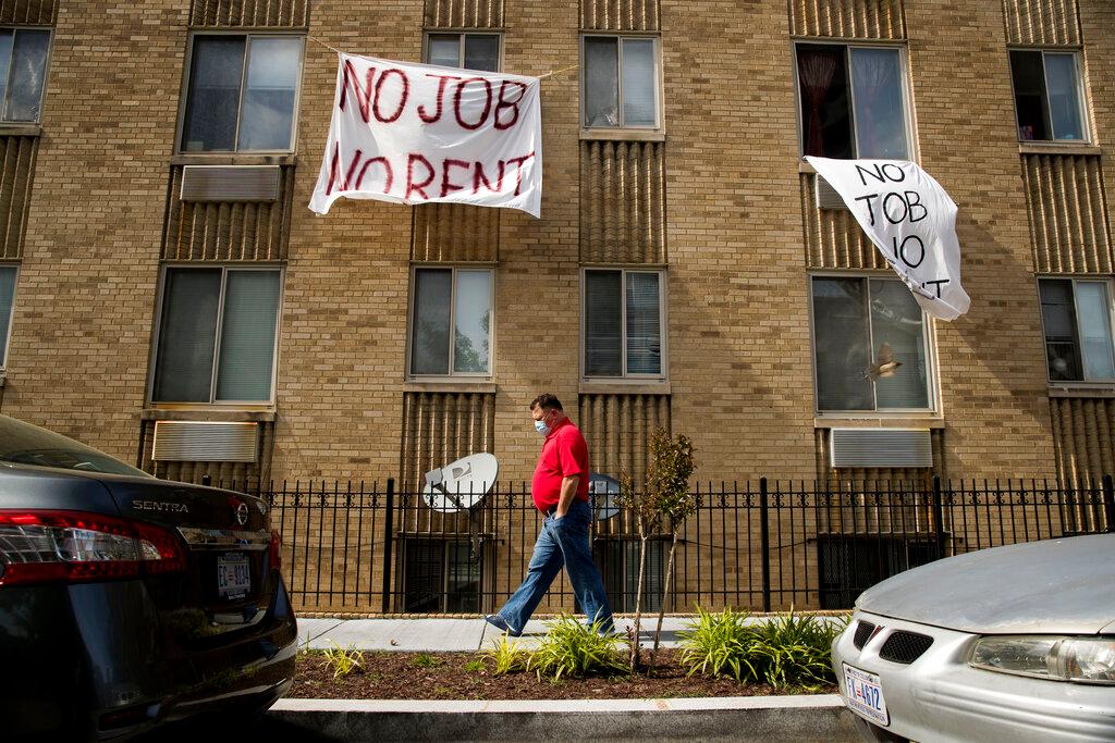 No Job No Rent Sign 