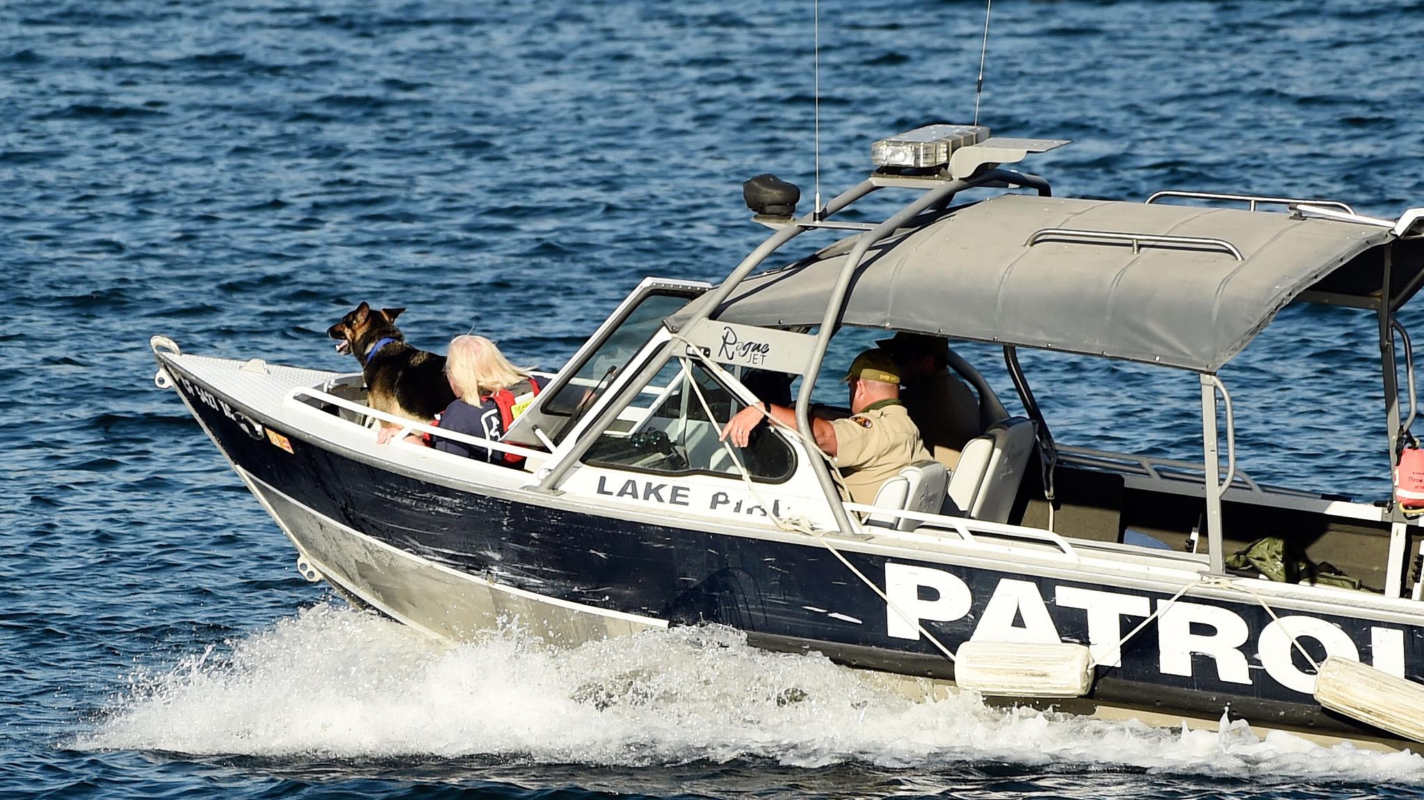 A patrol boat