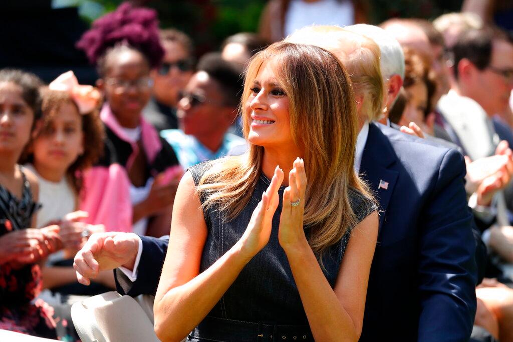 first lady Melania Trump