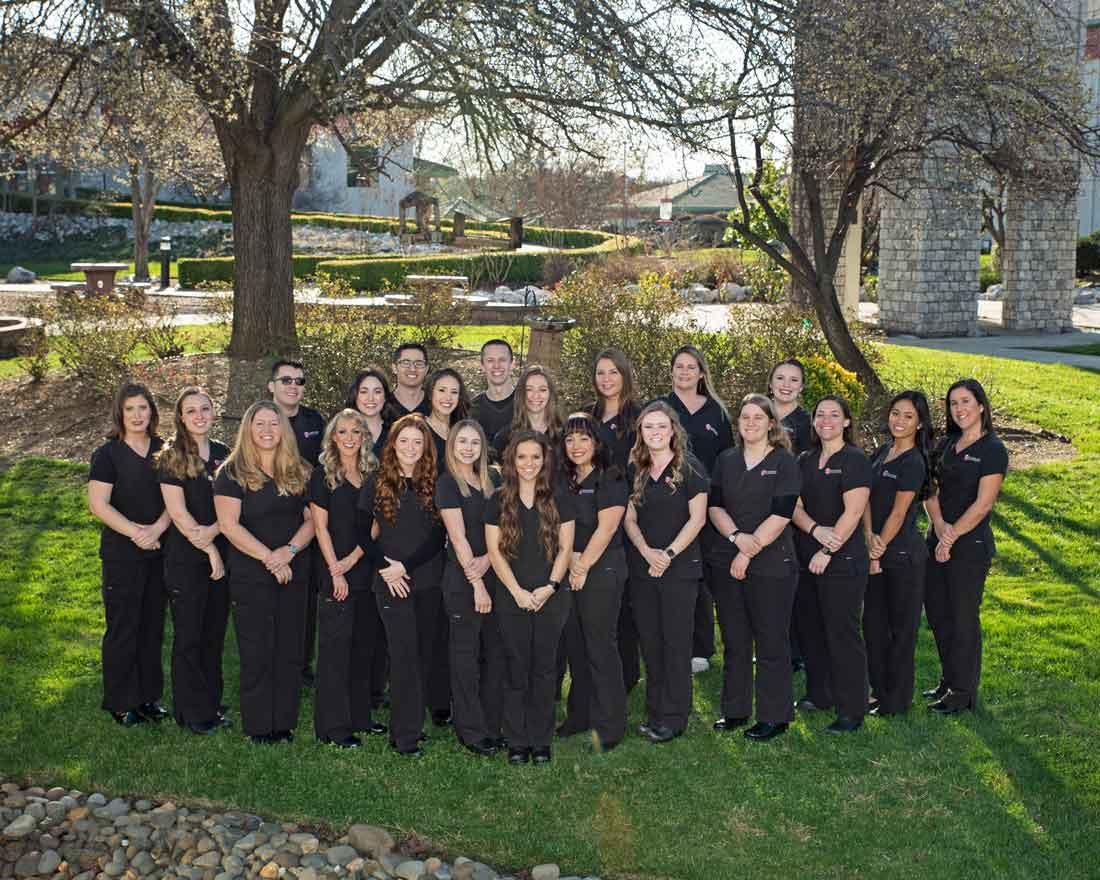 School of Nursing students at Simpson University