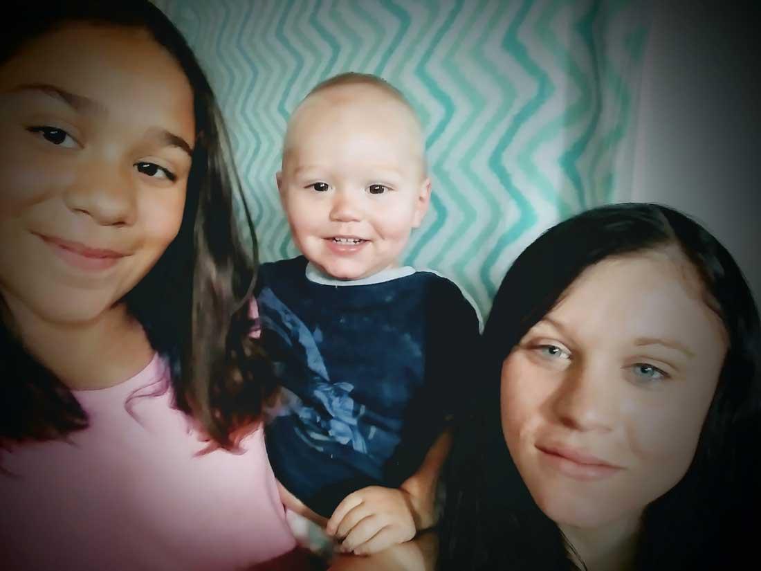 Chyanna and Family via Flikshop app