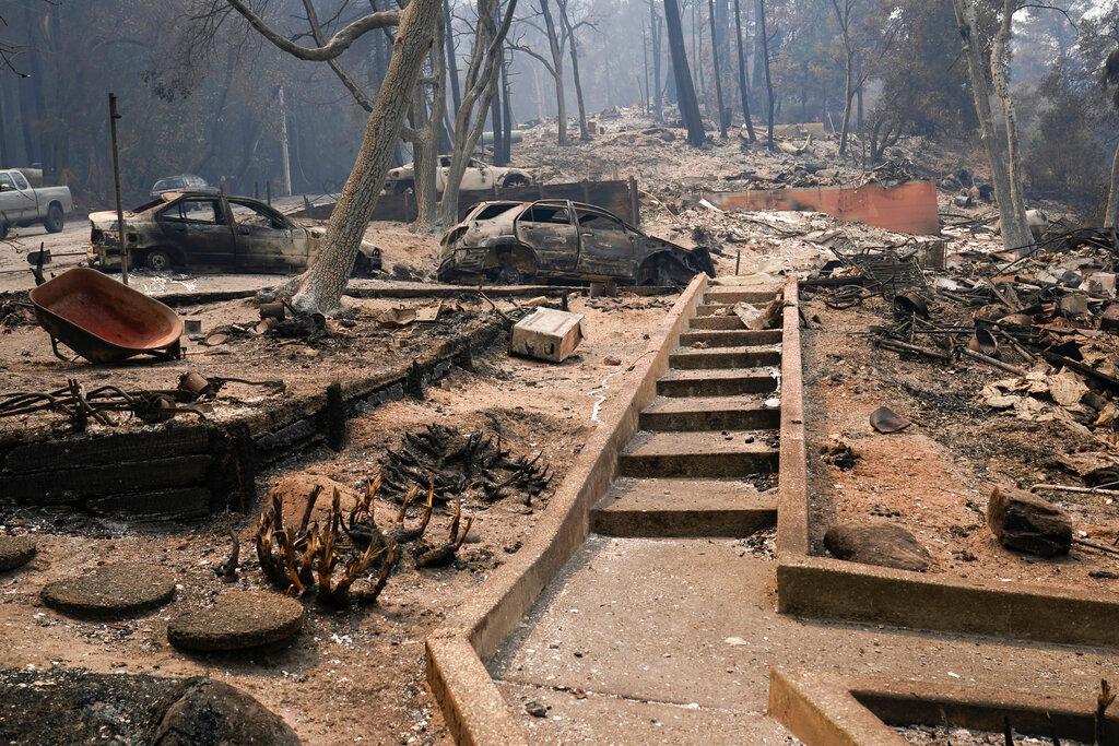 Burn Area of CZU Lightning Complex Fire 